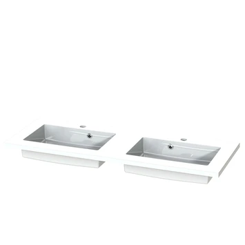 Tiger Karlo Badkamermeubel 120 Cm Chalet Eiken Met Wastafel Hoogglans Wit 4 Tiger Karlo Badkamermeubel 120 Cm Chalet Eiken Met Wastafel Hoogglans Wit - Afbeelding 2