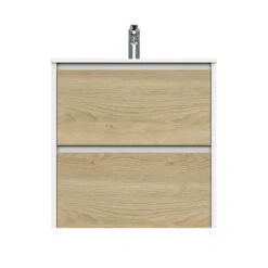 Tiger Reverse Meubelset Met 2 Lades 60 Cm Naturel Eik / Mat Wit Inclusief Oval Wastafel Mat Wit 16 Tiger Reverse Meubelset Met 2 Lades 60 Cm Naturel Eik / Mat Wit Inclusief Oval Wastafel Mat Wit -Badkamerartikelen Winkel 123 130