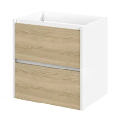 Tiger Reverse Meubelset Met 2 Lades 60 Cm Naturel Eik / Mat Wit Inclusief Oval Wastafel Mat Wit 17 Tiger Reverse Meubelset Met 2 Lades 60 Cm Naturel Eik / Mat Wit Inclusief Oval Wastafel Mat Wit -Badkamerartikelen Winkel 123 131