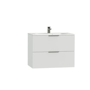 Tiger Studio Badkamermeubel 80 Cm Hoogglans Wit Met Wastafel Polybeton Mat Wit Greep Rvs Plat 3 Tiger Studio Badkamermeubel 80 Cm Hoogglans Wit Met Wastafel Polybeton Mat Wit Greep Rvs Plat