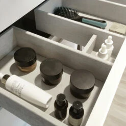 Tiger Badmeubelset Pocket 80 Cm Met 2 Lades Wit -Badkamerartikelen Winkel 123 1349