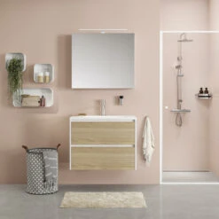 Tiger Reverse Meubelset Met 2 Lades 60 Cm Naturel Eik / Mat Wit Inclusief Oval Wastafel Mat Wit 21 Tiger Reverse Meubelset Met 2 Lades 60 Cm Naturel Eik / Mat Wit Inclusief Oval Wastafel Mat Wit -Badkamerartikelen Winkel 123 135