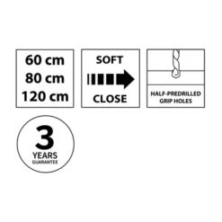 Tiger Maryport Badkamermeubelset 120 Cm Mat Wit Met Matzwarte Polybeton Wastafel En Matzwarte Grepen 17 Tiger Maryport Badkamermeubelset 120 Cm Mat Wit Met Matzwarte Polybeton Wastafel En Matzwarte Grepen -Badkamerartikelen Winkel 123 1377