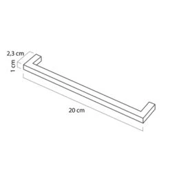 Tiger Badkamermeubel Studio 60cm Hoogglans Wit/witte Waskom Met Vierkante Greep -Badkamerartikelen Winkel 123 1449