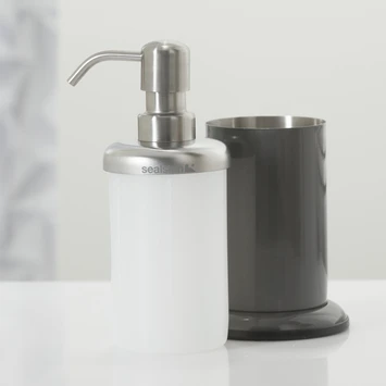 Sealskin Acero Zeepdispenser Grijs 6 Sealskin Acero Zeepdispenser Grijs - Afbeelding 4