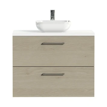 Tiger Badkamermeubel Studio 80 Cm Naturel Eik Met Keramische Waskom Hoogglans Wit En Ronde Grepen 3 Tiger Badkamermeubel Studio 80 Cm Naturel Eik Met Keramische Waskom Hoogglans Wit En Ronde Grepen