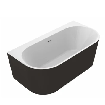 Allibert Bad Ondina Vrijstaand Zwart Mat 170x87 Cm 3 Allibert Bad Ondina Vrijstaand Zwart Mat 170x87 Cm