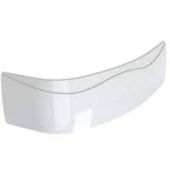 Allibert Elba Duo Voorzetpaneel Voor Afwerking Bad Wit ABS