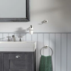 Tiger Ivy Zeepdispenser 200ml Chroom/wit Keramiek -Badkamerartikelen Winkel 123 1660