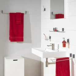 Tiger Handdoekrek Cliqit Donkergrijs RVS -Badkamerartikelen Winkel 123 1689