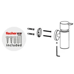 Marho Zeepdispenser Luxor Brons Koper -Badkamerartikelen Winkel 123 1697