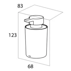 Tiger Zeepdispenser Urban Zwart 9 Tiger Zeepdispenser Urban Zwart -Badkamerartikelen Winkel 123 1701