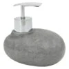 Wenko Zeepdispenser Pebblestone Grijs -Badkamerartikelen Winkel 123 1718