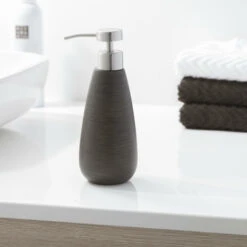 SEALSKIN Tiger Zeepdispenser Miyagi Hoog Wood -Badkamerartikelen Winkel 123 1722