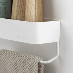 Sealskin Brix Wandrek Met Handdoekrek 35 Cm Wit 18 Sealskin Brix Wandrek Met Handdoekrek 35 Cm Wit -Badkamerartikelen Winkel 123 176