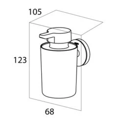 Tiger Zeepdispenser Urban Hangend Wit 21 Tiger Zeepdispenser Urban Hangend Wit -Badkamerartikelen Winkel 123 1769