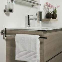 Tiger Dubbel Handdoekrek Boston Met Draaibare Armen Chroom -Badkamerartikelen Winkel 123 1807