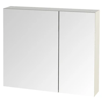 Tiger Spiegelkast S-Line 80cm Sneeuwwit 3 Tiger Spiegelkast S-Line 80cm Sneeuwwit