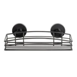 Wenko Vacuumloc Wandrek Zwart -Badkamerartikelen Winkel 123 1852