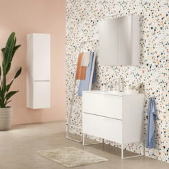 Tiger Spiegelkast S-Line 80cm Sneeuwwit 15 Tiger Spiegelkast S-Line 80cm Sneeuwwit -Badkamerartikelen Winkel 123 189