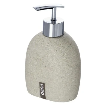 Wenko Zeepdispenser Puro Beige 3 Wenko Zeepdispenser Puro Beige