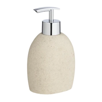 Wenko Zeepdispenser Puro Beige 4 Wenko Zeepdispenser Puro Beige - Afbeelding 2