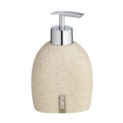 Wenko Zeepdispenser Puro Beige 13 Wenko Zeepdispenser Puro Beige -Badkamerartikelen Winkel 123 1908