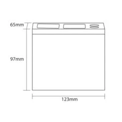 Sealskin Tandenborstelhouder Grace Wit -Badkamerartikelen Winkel 123 1917