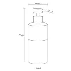 Sealskin Zeepdispenser Doppio Bruin 15 Sealskin Zeepdispenser Doppio Bruin -Badkamerartikelen Winkel 123 1979