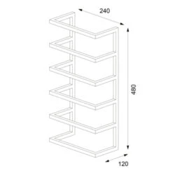 Sealskin Carré Handdoekrek Groot Wit -Badkamerartikelen Winkel 123 2018