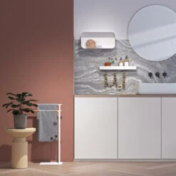 Sealskin Handdoekrek Brix Metaal Wit 16 Sealskin Handdoekrek Brix Metaal Wit -Badkamerartikelen Winkel 123 2025