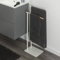 Sealskin Handdoekrek Brix Metaal Wit 17 Sealskin Handdoekrek Brix Metaal Wit -Badkamerartikelen Winkel 123 2026