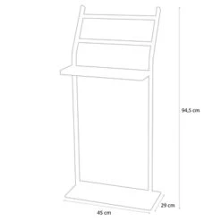 Sealskin Handdoekrek Modern Metaal Wit -Badkamerartikelen Winkel 123 2055
