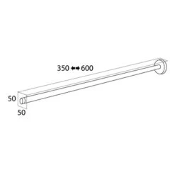Tiger Telescopisch Handdoekrek Boston RVS 19 Tiger Telescopisch Handdoekrek Boston RVS -Badkamerartikelen Winkel 123 2090