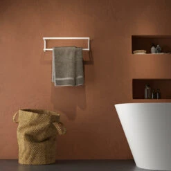 Sealskin Carré Handdoekrek 48 Cm Wit -Badkamerartikelen Winkel 123 2100