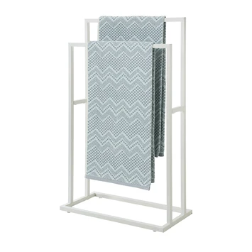 Sealskin Carré Handdoekrek Vrijstaand Wit 3 Sealskin Carré Handdoekrek Vrijstaand Wit