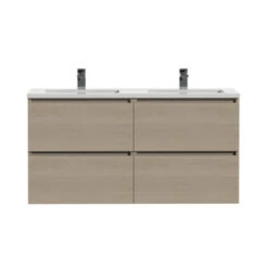 Tiger Karlo Badkamermeubel 120 Cm Naturel Eiken Met Wastafel Hoogglans Wit 11 Tiger Karlo Badkamermeubel 120 Cm Naturel Eiken Met Wastafel Hoogglans Wit -Badkamerartikelen Winkel 123 215