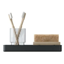 Tiger Planchet Carv 28 Cm Zwart -Badkamerartikelen Winkel 123 2186