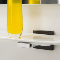 Tiger Planchet Zenna Chroom/Wengé -Badkamerartikelen Winkel 123 2216