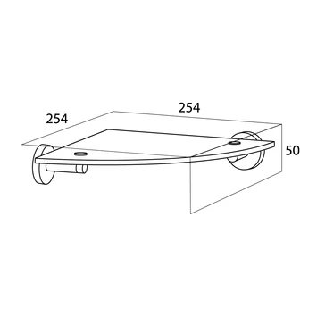 Tiger Hoekplanchet Boston Chroom 6 Tiger Hoekplanchet Boston Chroom - Afbeelding 4