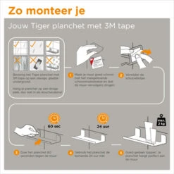 Tiger Planchet Colar 18 Cm Zwart -Badkamerartikelen Winkel 123 2286