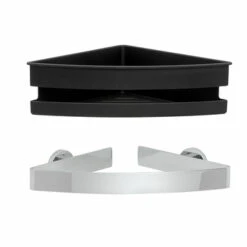 Tiger Noon Hoek Douchemand 22 X 8 X 22 Cm Chroom -Badkamerartikelen Winkel 123 2323