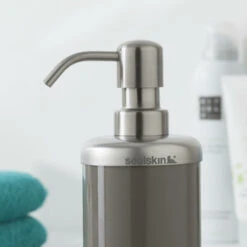Sealskin Zeepdispenser Acero Taupe 11 Sealskin Zeepdispenser Acero Taupe -Badkamerartikelen Winkel 123 2366