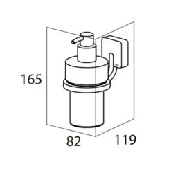 Tiger Zeepdispenser Impuls Hangend RVS 9 Tiger Zeepdispenser Impuls Hangend RVS -Badkamerartikelen Winkel 123 2374