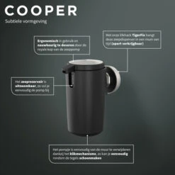 Tiger Zeepdispenser Cooper 175ml -Badkamerartikelen Winkel 123 2414