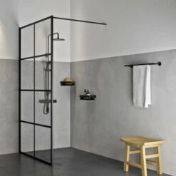 Tiger Douchemand Noon Zwart -Badkamerartikelen Winkel 123 244