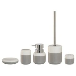 Sealskin Schaal Sphere Porcelein Licht Grijs -Badkamerartikelen Winkel 123 2531