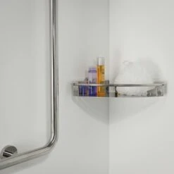 Tiger Hoekkorf Boston Groot Chroom -Badkamerartikelen Winkel 123 2534