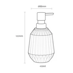 Sealskin Zeepdispenser Arte Wit -Badkamerartikelen Winkel 123 2553