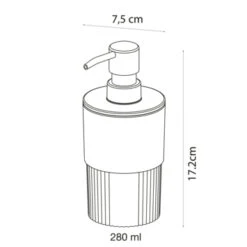 Sealskin Zeepdispenser Brave Staand Zwart 28 Sealskin Zeepdispenser Brave Staand Zwart -Badkamerartikelen Winkel 123 2577